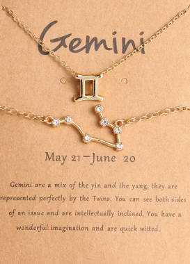 Zodiac Jewelry Set