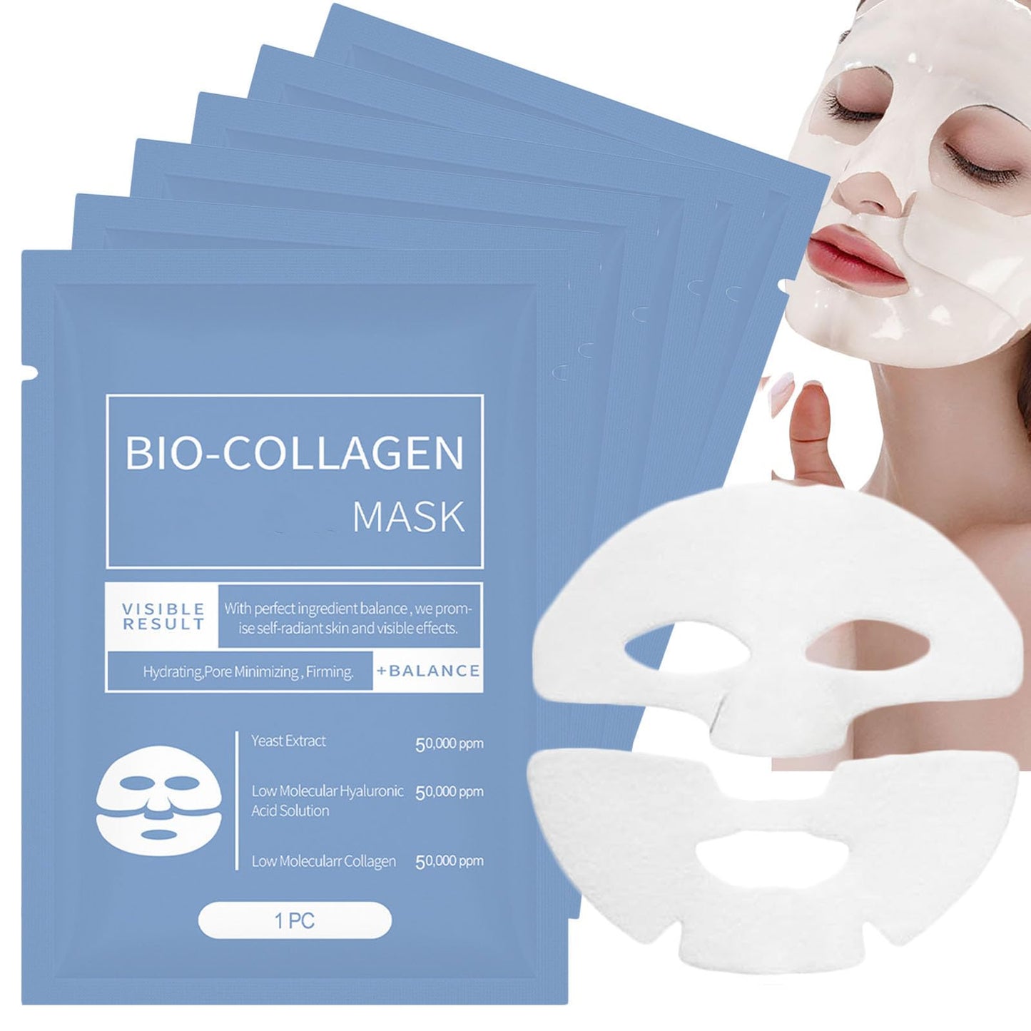 Vbolre Coco Bio Collagen Mask 6Pack