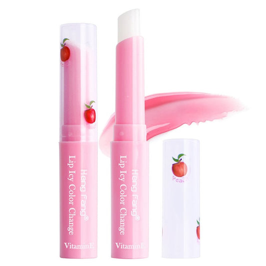 Peach Color Changing Lip Balm