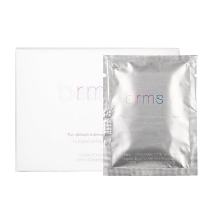 RMS Beauty Makeup Remover Wipes - Organic Coconut Oil Makeup Remover Oil Based Makeup Remover Face Wash & Eye Makeup Remover Make Up Wipes for Face