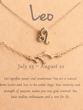 Zodiac Jewelry Set