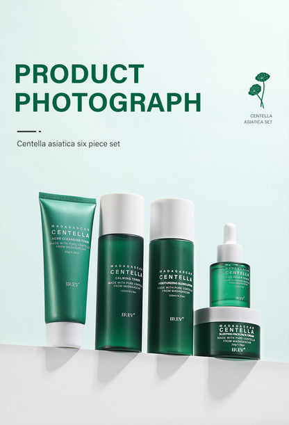 Private Label Skin Repair Centella Skin Care Kit Soothes Acne Face Care