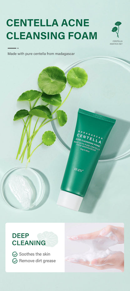 Private Label Skin Repair Centella Skin Care Kit Soothes Acne Face Care