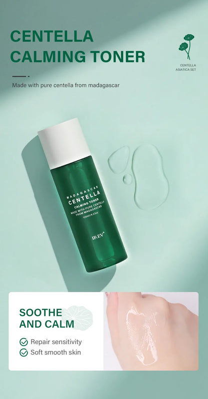 Private Label Skin Repair Centella Skin Care Kit Soothes Acne Face Care